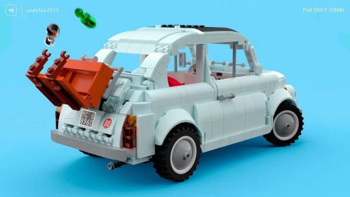Fiat 500 Lego 6