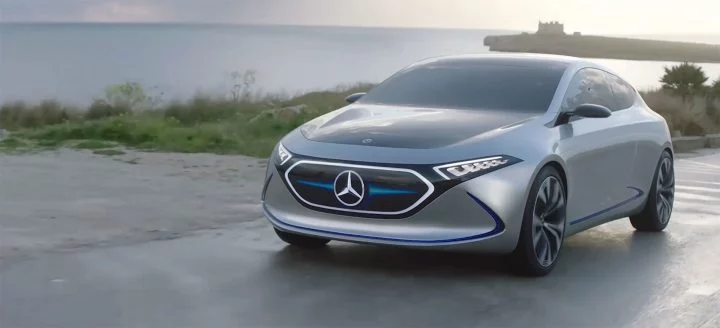 Mercedes Eqa Concept Video Bmw I3