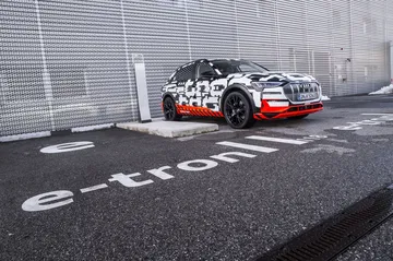 The Audi E Tron Prototype In Geneva