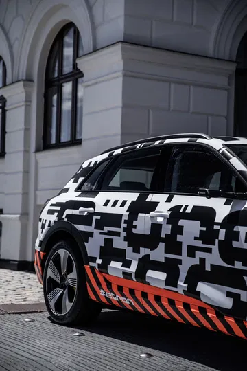 The Audi E Tron Prototype In Copenhagen