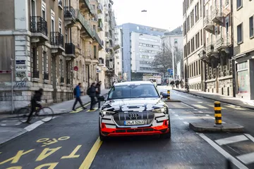 The Audi E Tron Prototype In Geneva