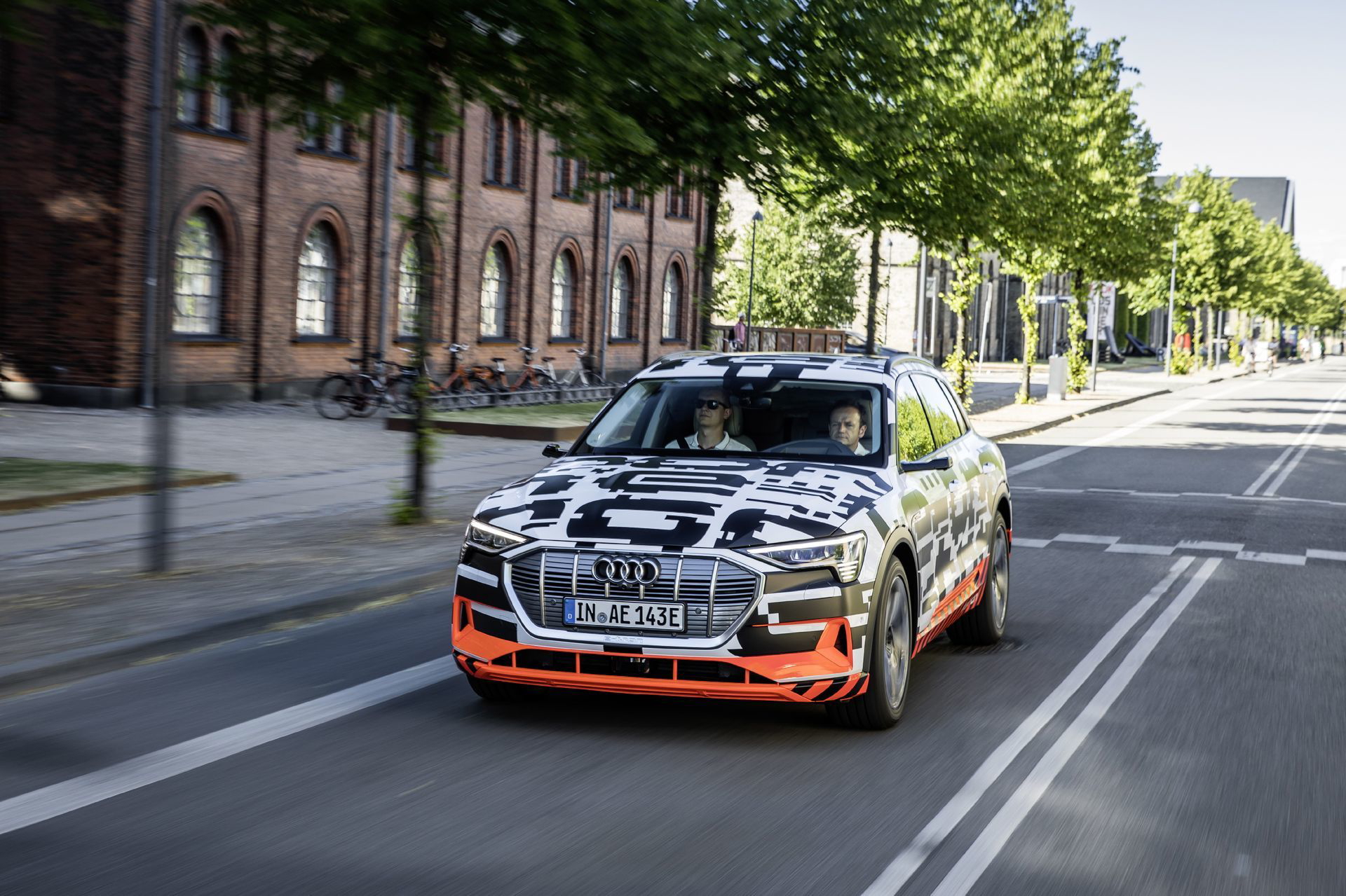 The Audi E Tron Prototype In Copenhagen