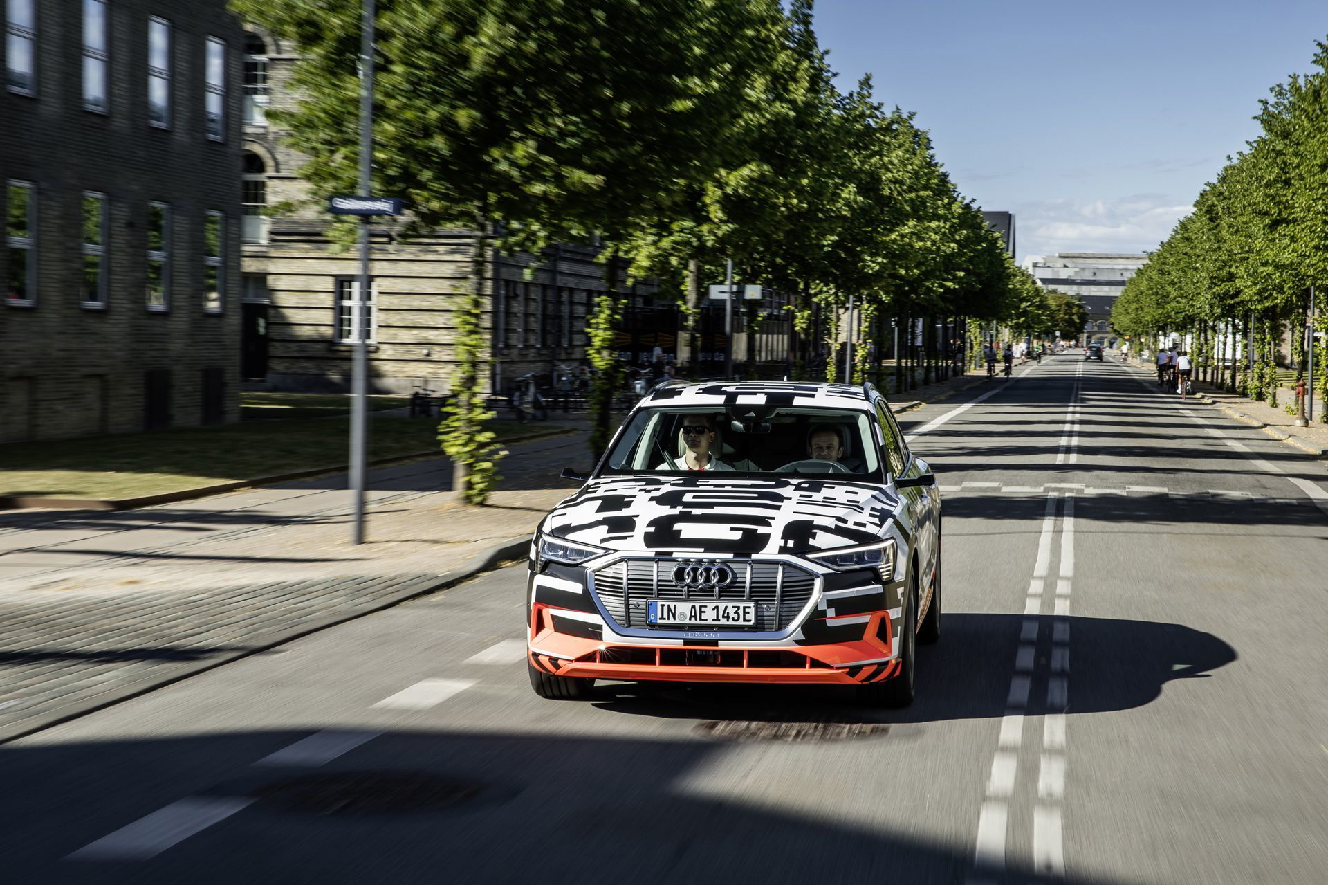 The Audi E Tron Prototype In Copenhagen