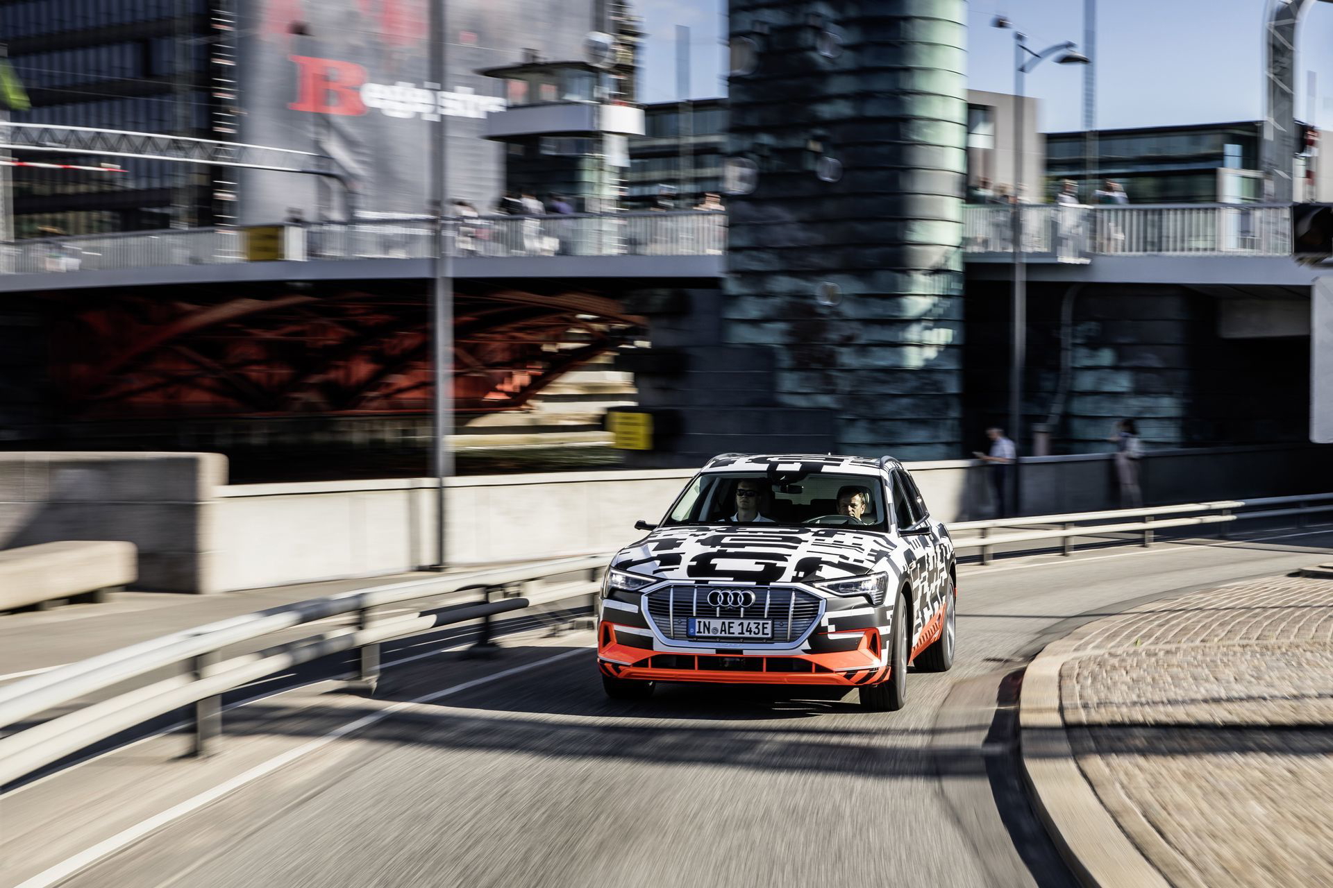 The Audi E Tron Prototype In Copenhagen