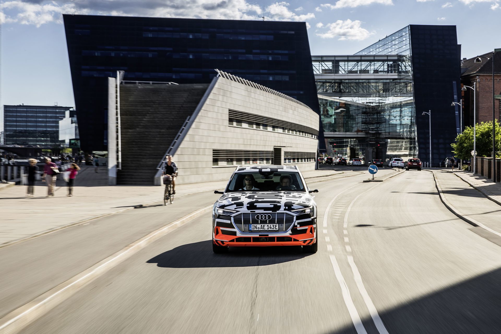 The Audi E Tron Prototype In Copenhagen