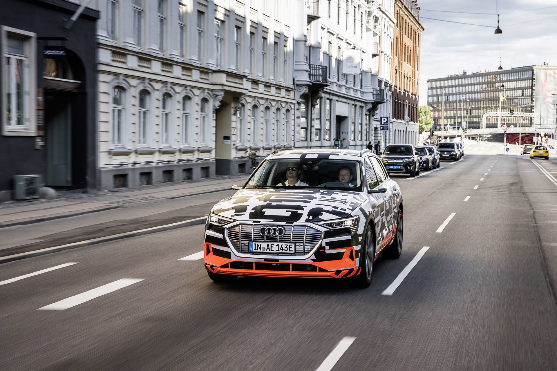 The Audi E Tron Prototype In Copenhagen
