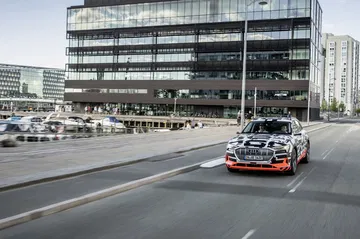 The Audi E Tron Prototype In Copenhagen