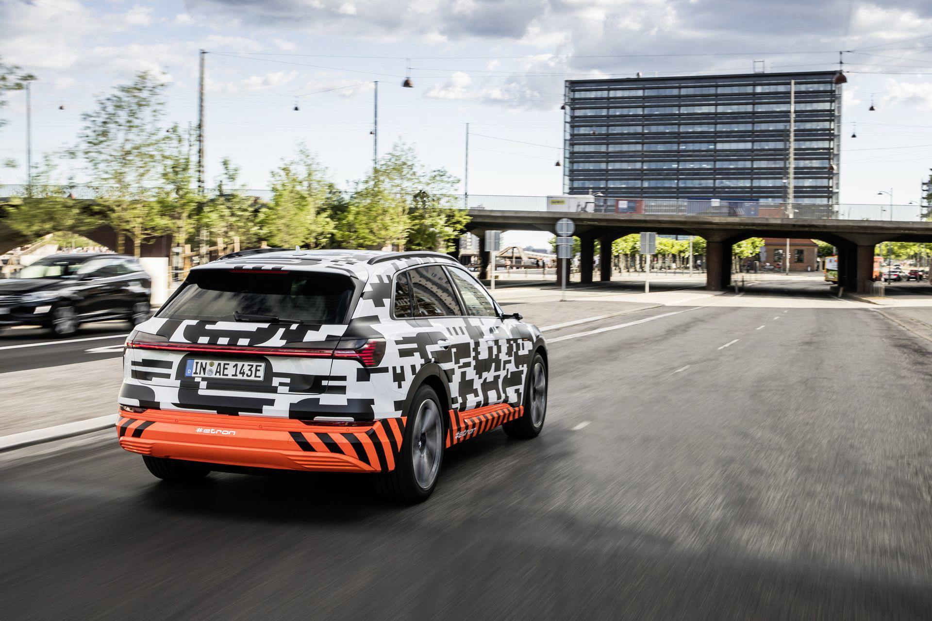 The Audi E Tron Prototype In Copenhagen
