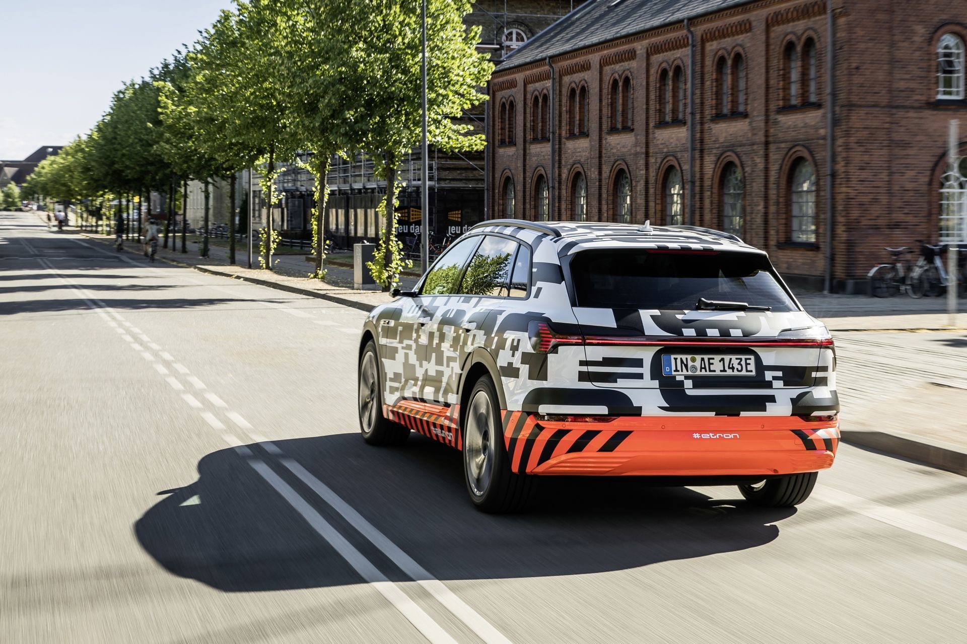 The Audi E Tron Prototype In Copenhagen