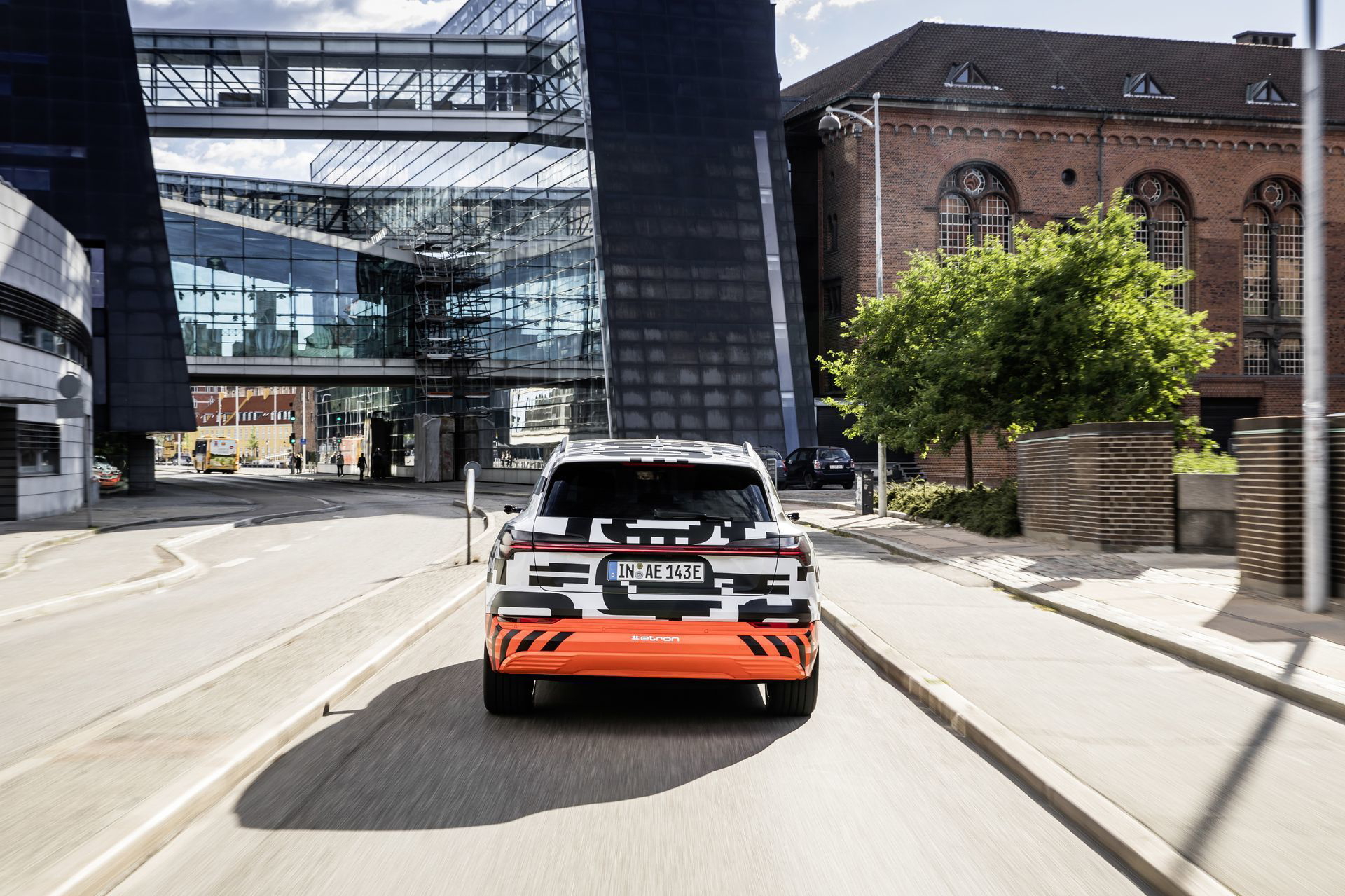 The Audi E Tron Prototype In Copenhagen