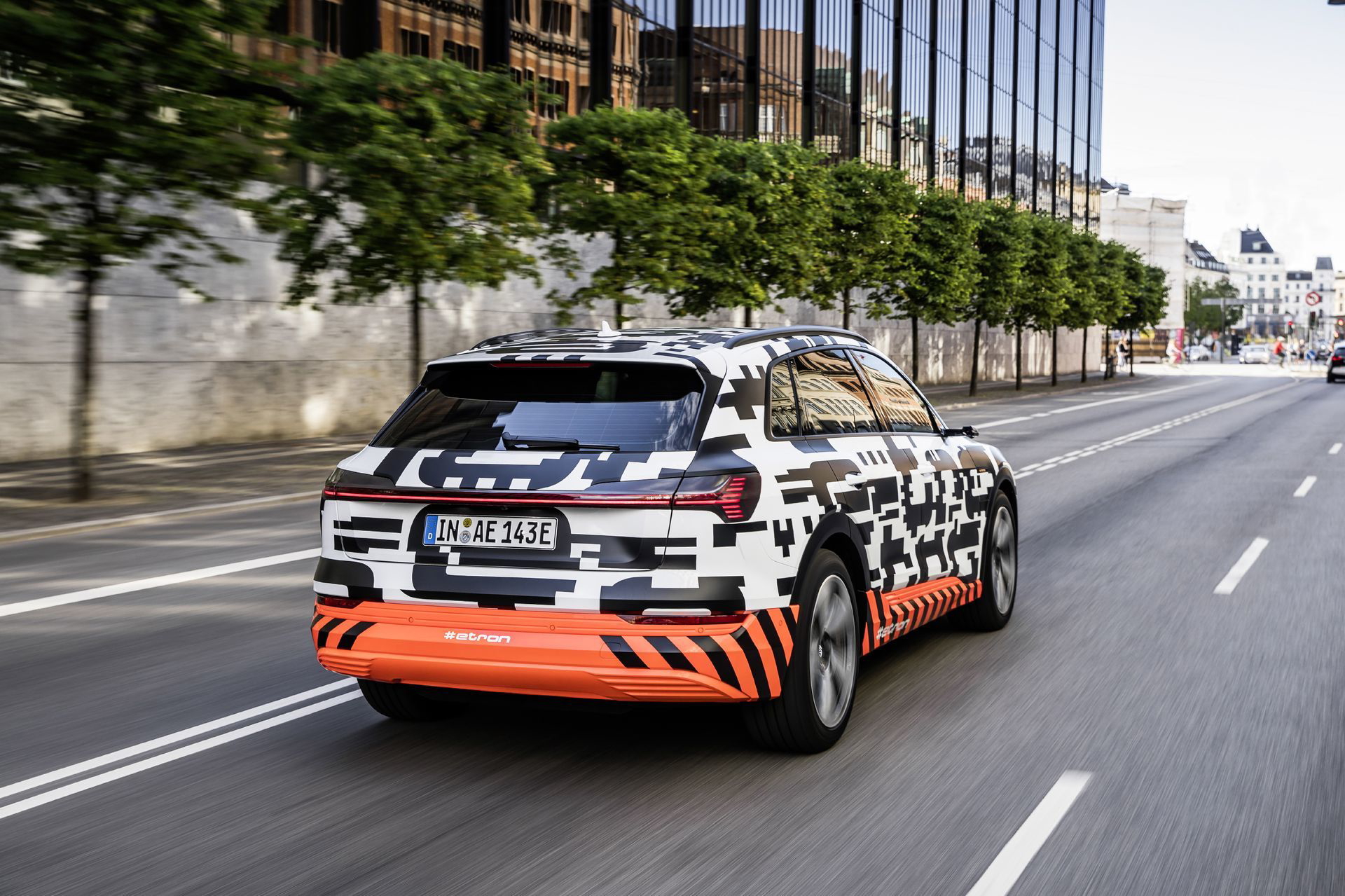 The Audi E Tron Prototype In Copenhagen