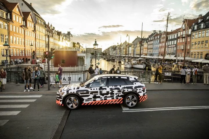 The Audi E Tron Prototype In Copenhagen