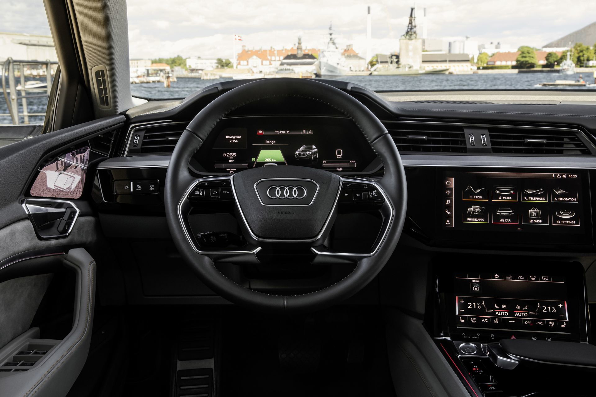 The Interior Of The Audi E Tron Prototype