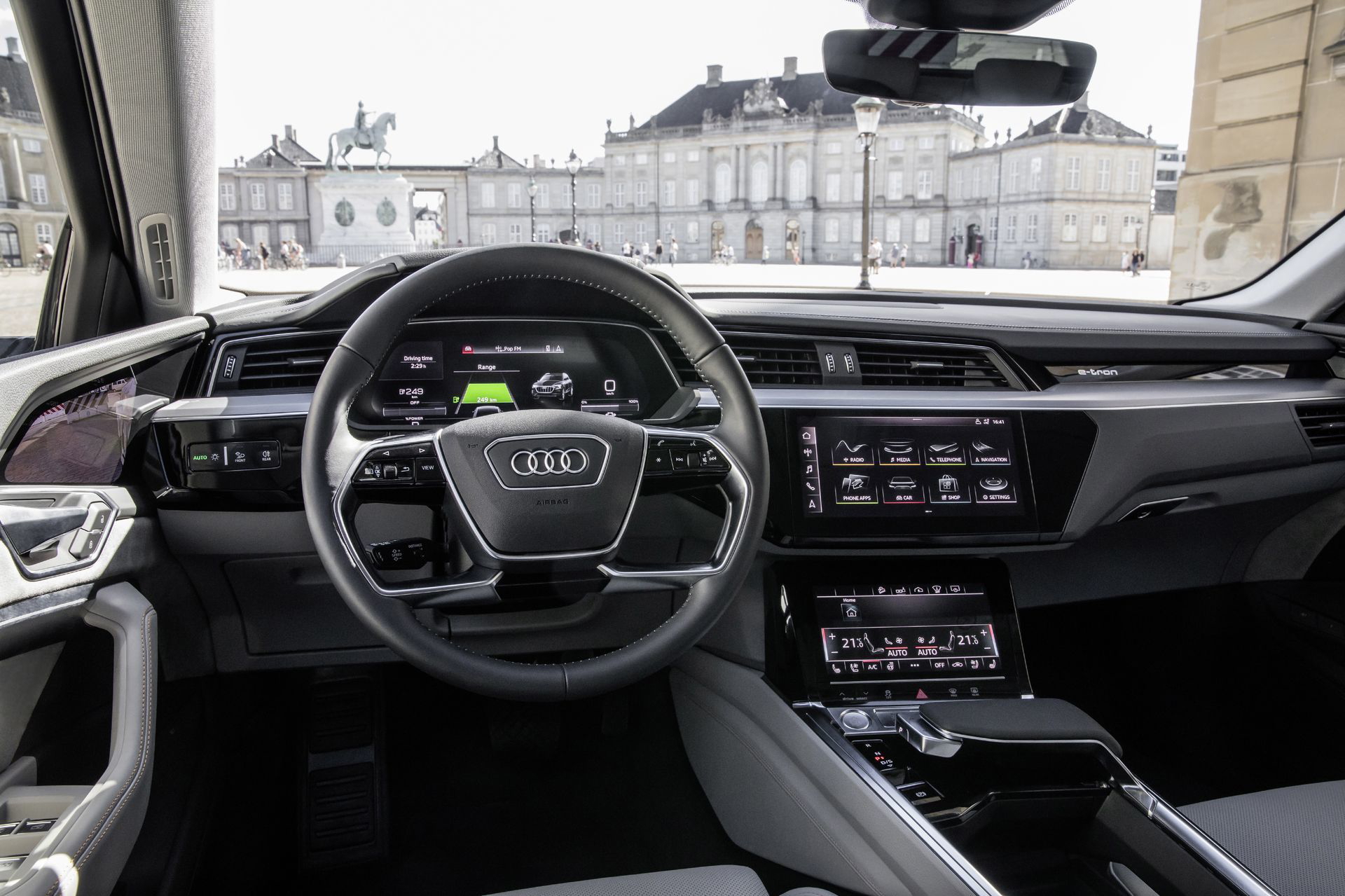 The Interior Of The Audi E Tron Prototype