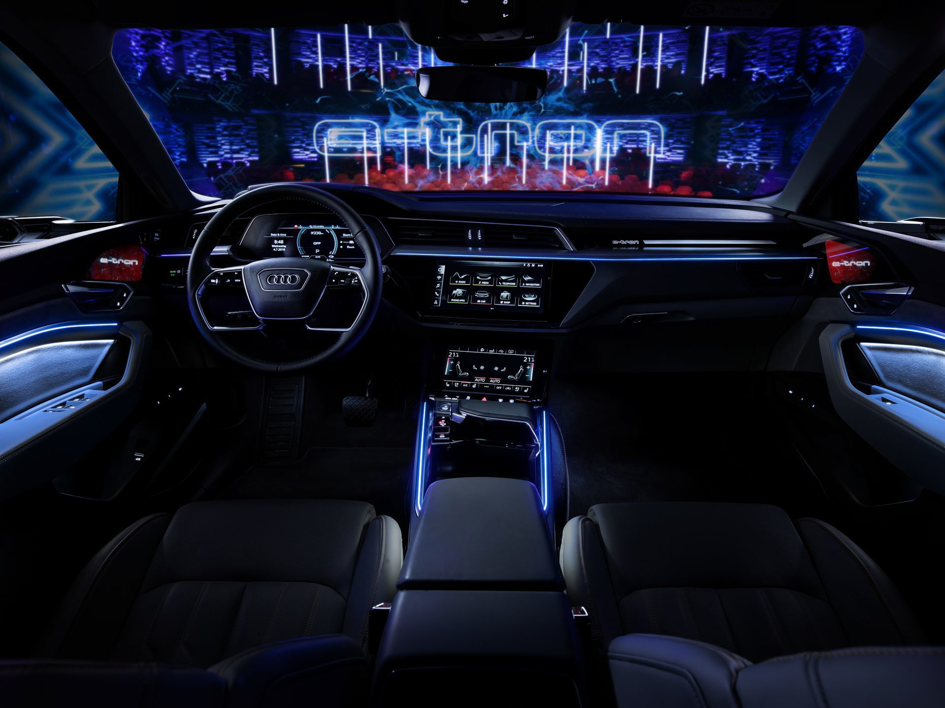 The Audi E Tron Prototype On The Stage In The Royal Danish Playh