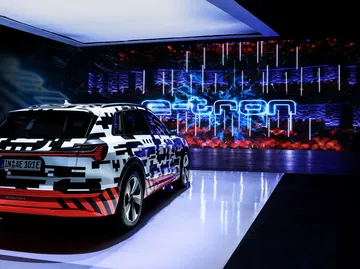 The Audi E Tron Prototype On The Stage In The Royal Danish Playh