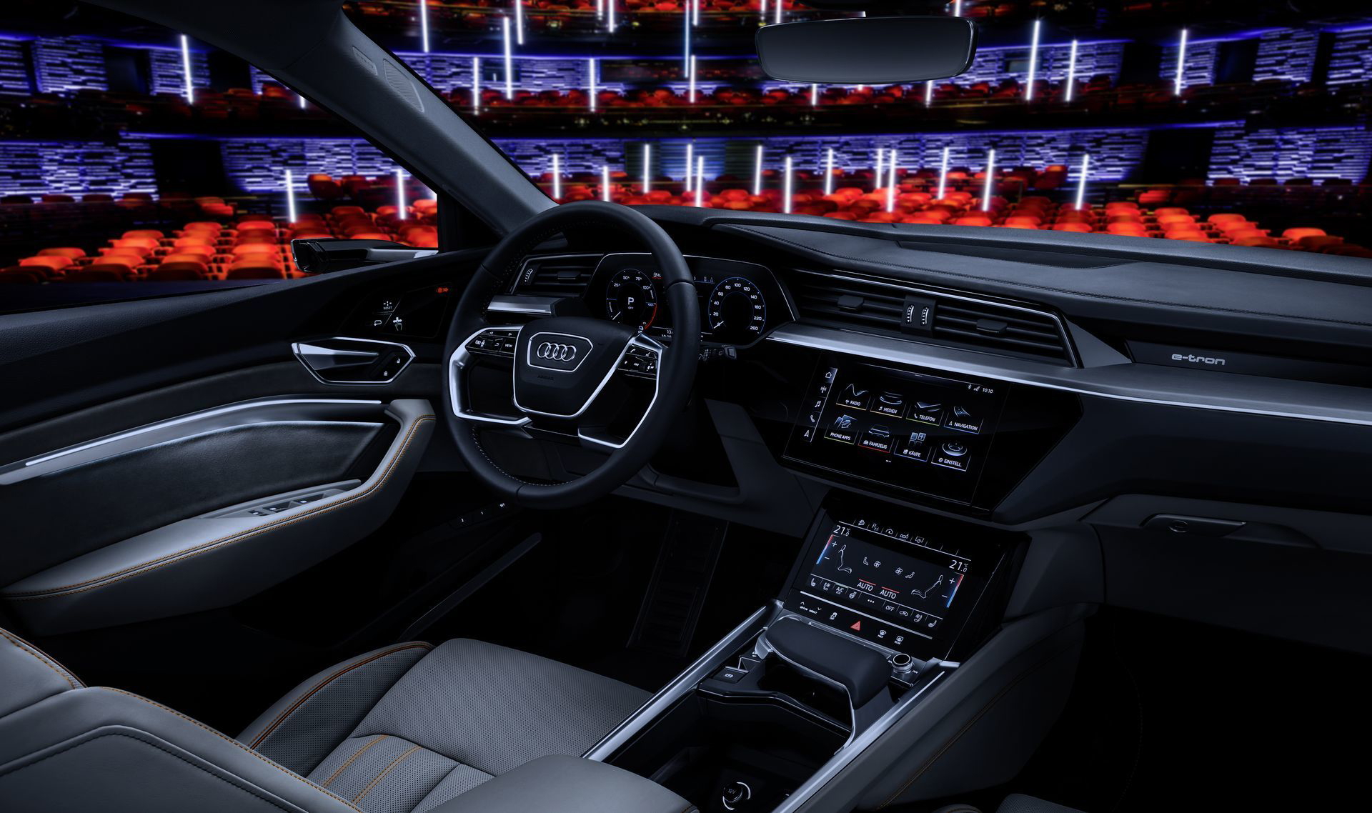 The Audi E Tron Prototype On The Stage In The Royal Danish Playh