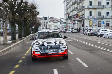 The Audi E Tron Prototype In Geneva