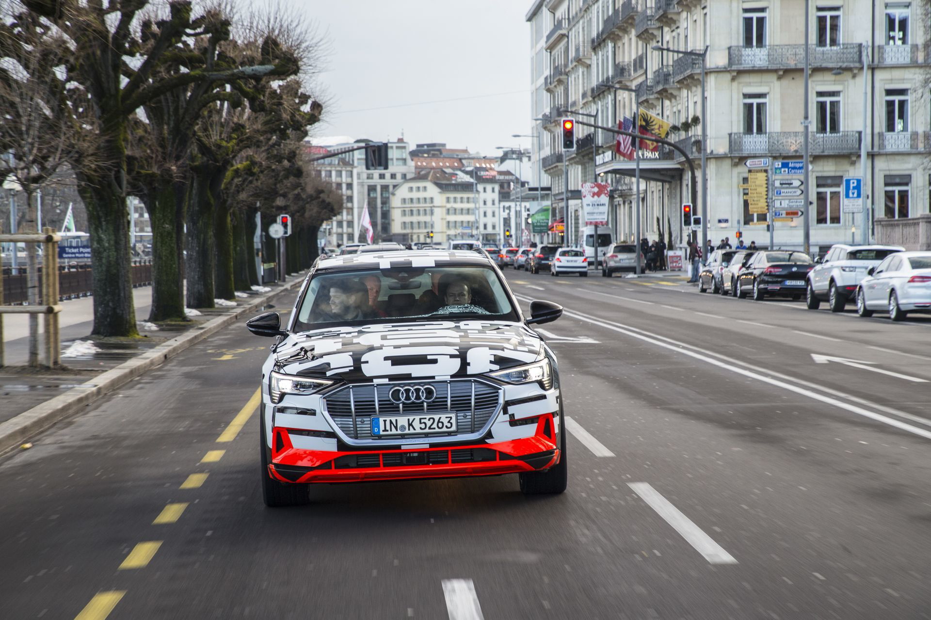 The Audi E Tron Prototype In Geneva