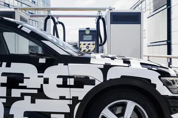 Audi E Tron Prototype: Charging