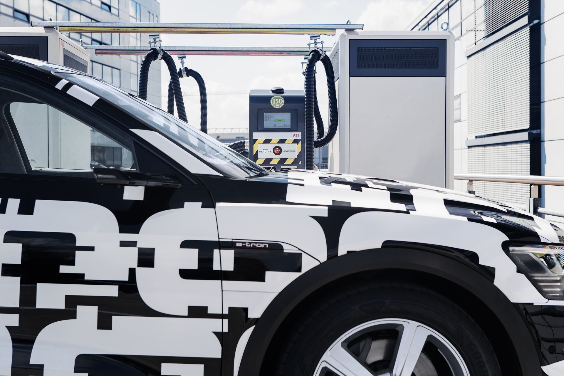 Audi E Tron Prototype: Charging