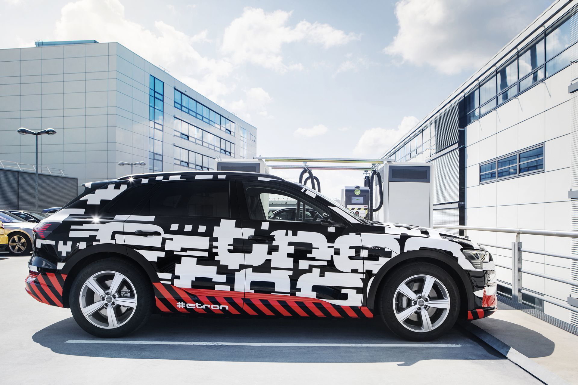 Audi E Tron Prototype: Charging