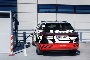 Audi E Tron Prototype: Charging