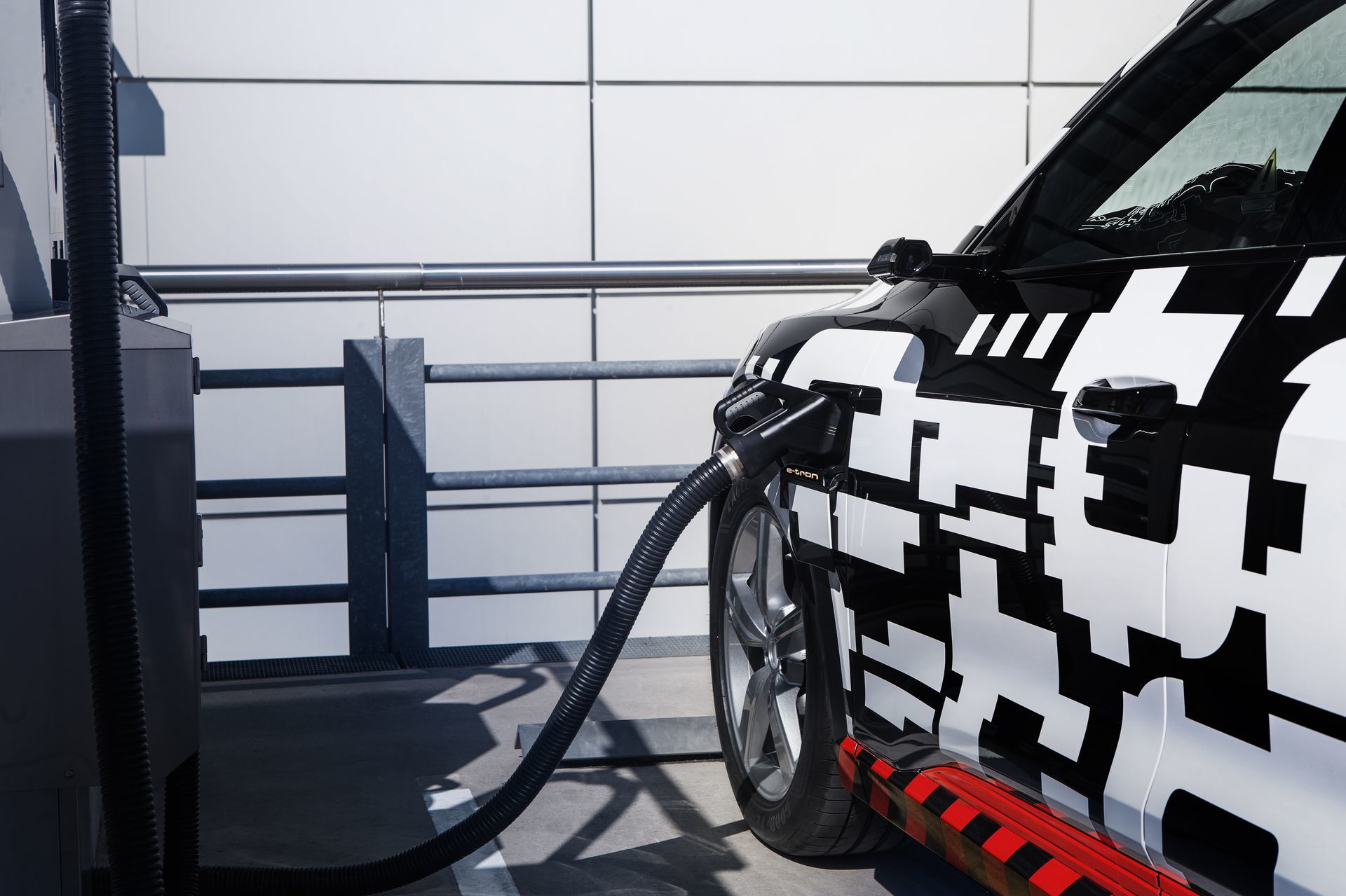 Audi E Tron Prototype: Charging