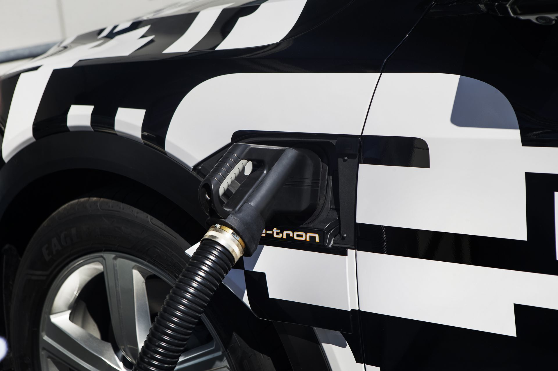 Audi E Tron Prototype: Charging