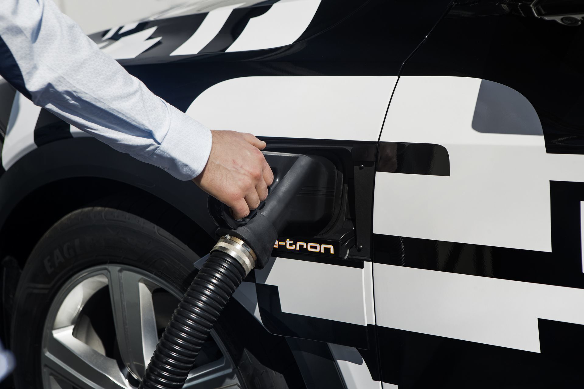 Audi E Tron Prototype: Charging