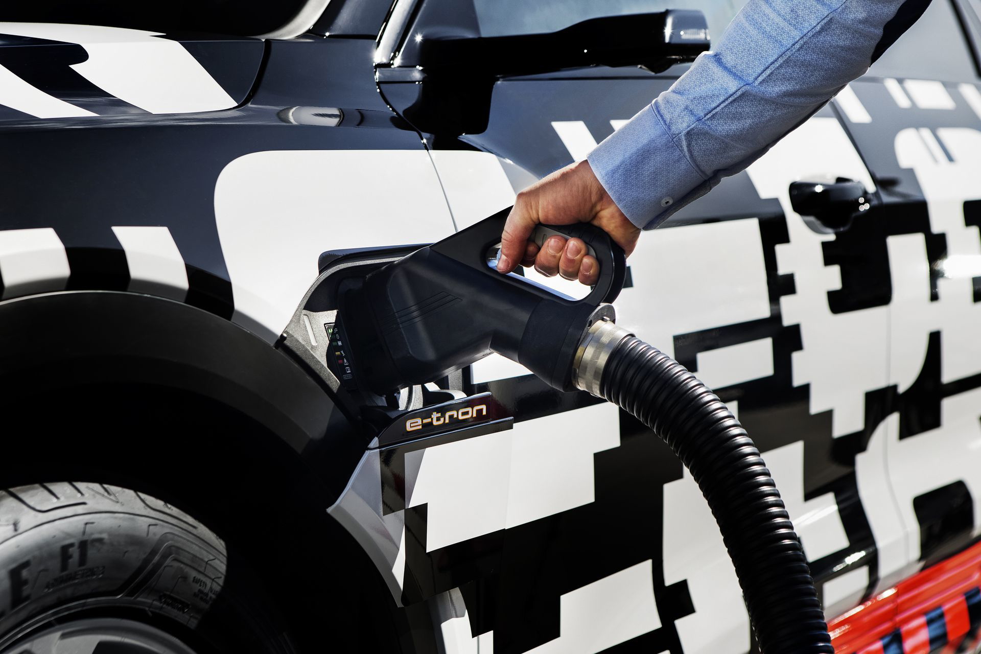 Audi E Tron Prototype: Charging