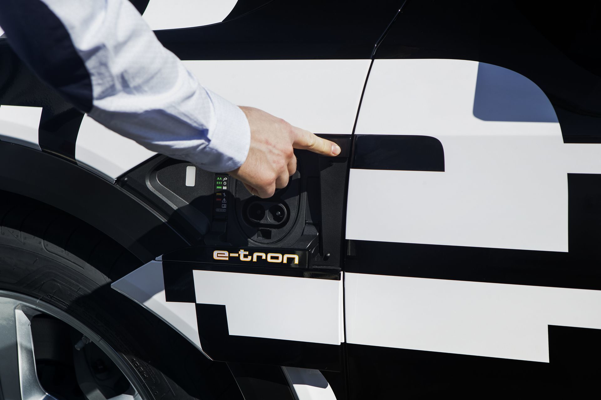 Audi E Tron Prototype: Charging