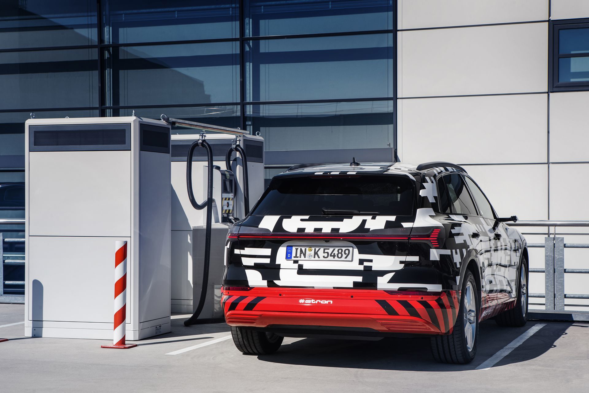 Audi E Tron Prototype: Charging