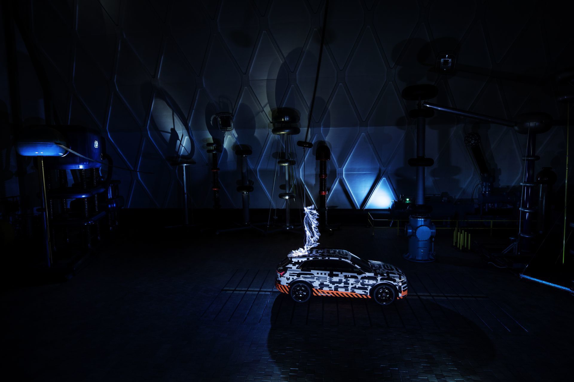 Audi E Tron Extreme: High Voltage At Siemens Schaltwerk Berlin