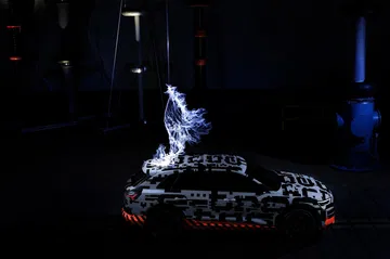 Audi E Tron Extreme: High Voltage At Siemens Schaltwerk Berlin
