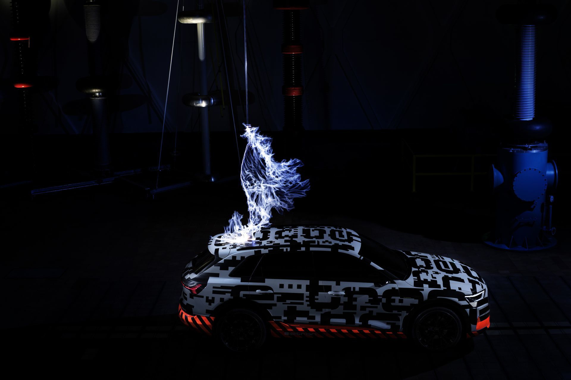 Audi E Tron Extreme: High Voltage At Siemens Schaltwerk Berlin