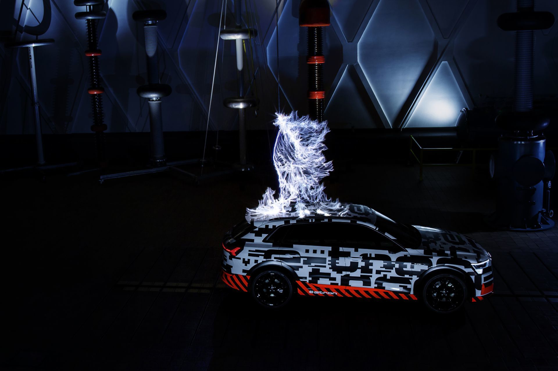 Audi E Tron Extreme: High Voltage At Siemens Schaltwerk Berlin