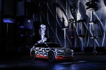 Audi E Tron Extreme: High Voltage At Siemens Schaltwerk Berlin