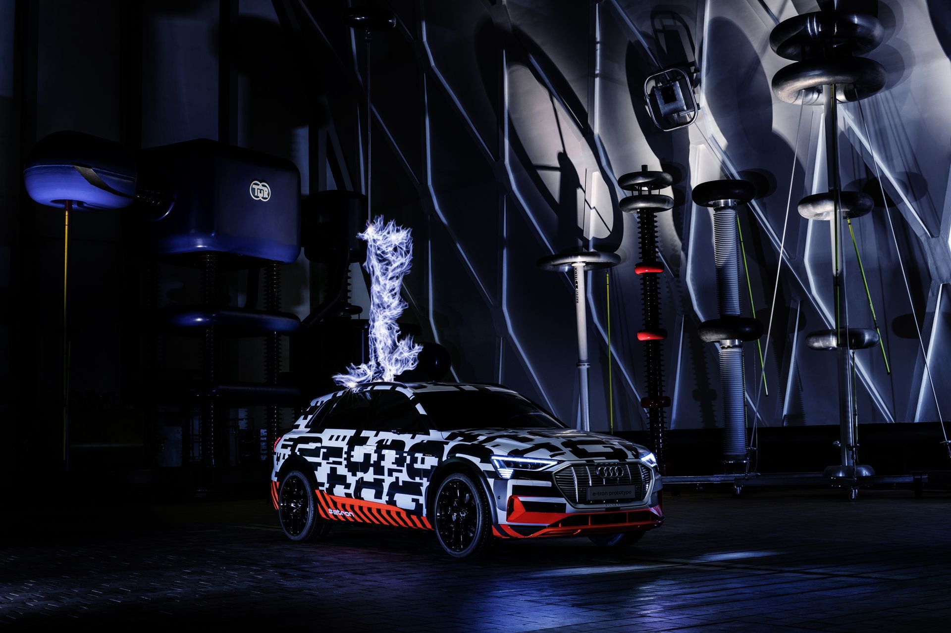 Audi E Tron Extreme: High Voltage At Siemens Schaltwerk Berlin