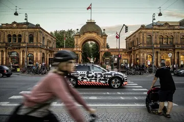 The Audi E Tron Prototype In Copenhagen
