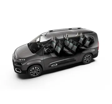 Vista lateral del Citroën Berlingo destacando su diseño y líneas.