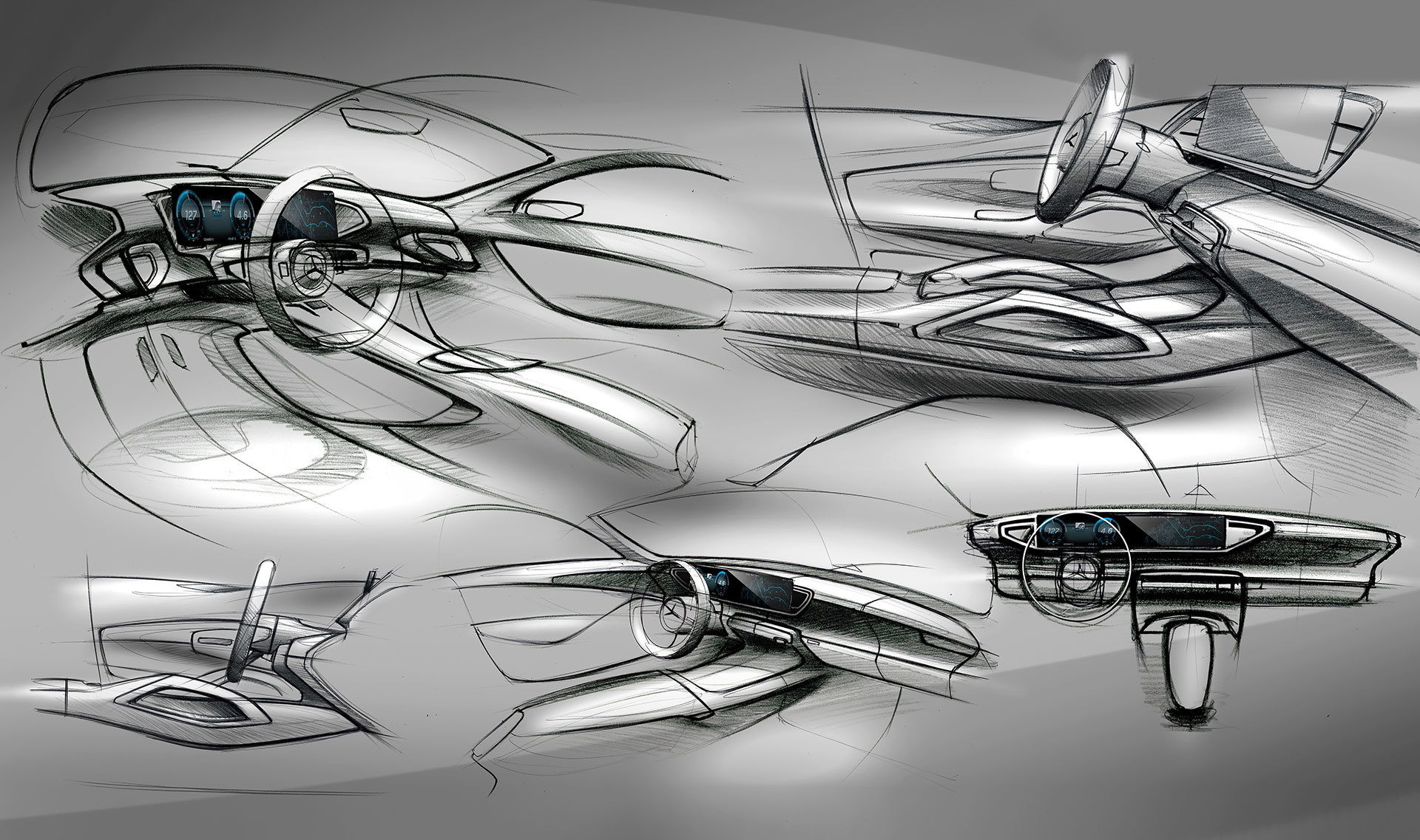 Mercedes Gle Interior Adelanto 01