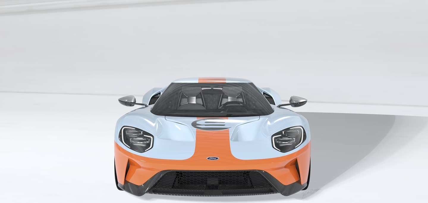 Ford Gt Heritage Gulf 0818 010