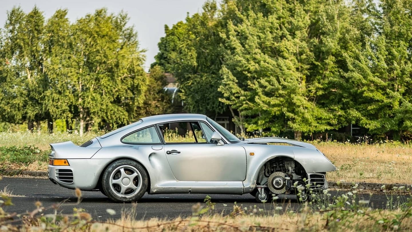 Porsche 959 Accidente Subasta 0818 008