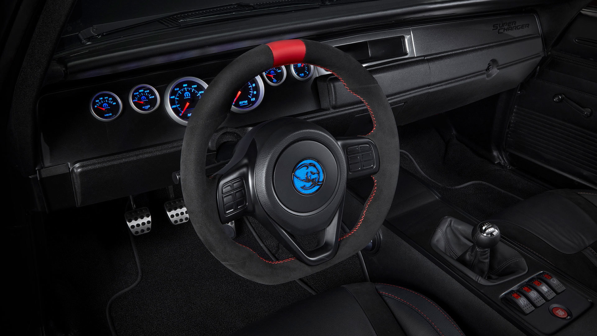 Dodge Super Charger 1968 08 Interior