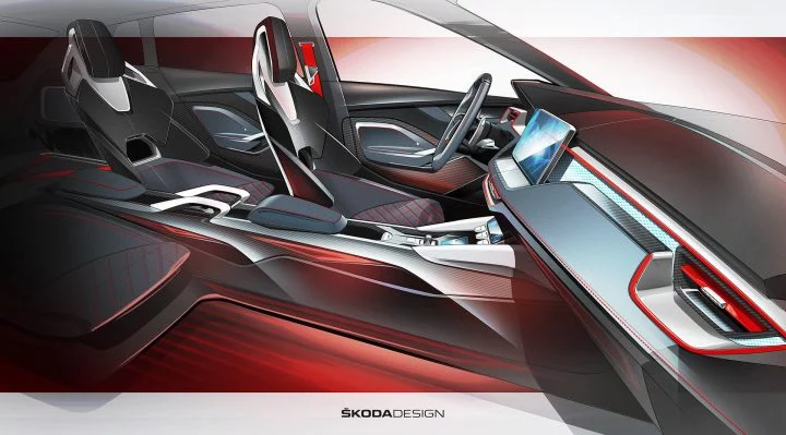 Skoda Vision Rs Concept Interior 01