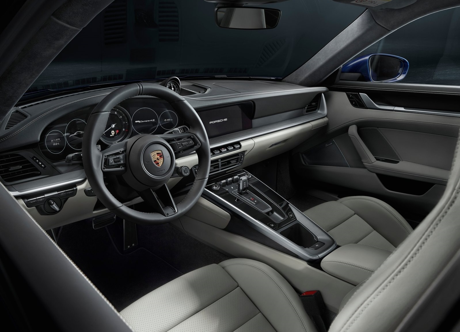 Porsche 911 2019 992 Interior 2