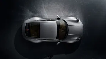 Porsche 911 2019 992 Vista Zenital