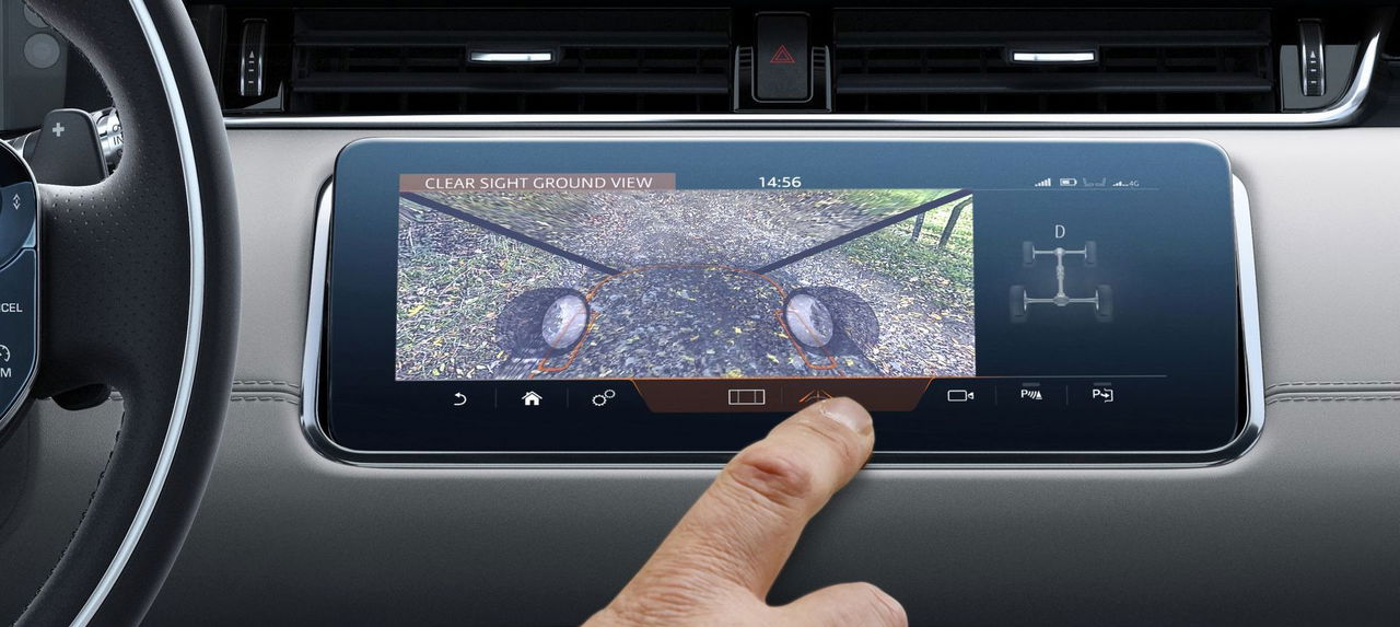 Range Rover Evoque Ground View P
