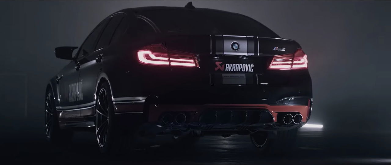 Escape Akrapovic Bmw M5 1
